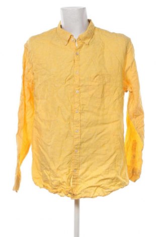 Ανδρικό πουκάμισο Gant, Μέγεθος 3XL, Χρώμα Κίτρινο, Τιμή 20,04 €