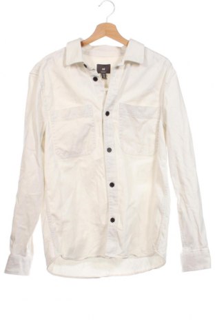 Мъжка риза H&M, Размер M, Цвят Бял, Цена 14,79 лв.