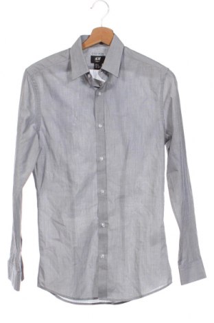 Herrenhemd H&M, Größe XS, Farbe Grau, Preis 3,63 €