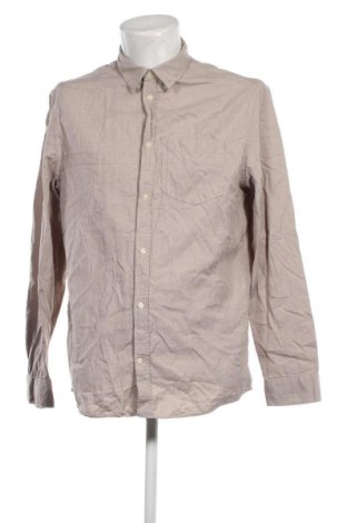 Ανδρικό πουκάμισο H&M, Μέγεθος L, Χρώμα  Μπέζ, Τιμή 4,49 €