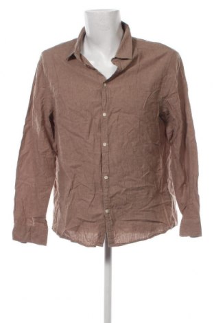 Ανδρικό πουκάμισο H&M, Μέγεθος XL, Χρώμα Καφέ, Τιμή 17,94 €