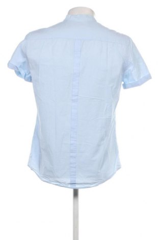 Мъжка риза H&M, Размер M, Цвят Син, Цена 29,01 лв.