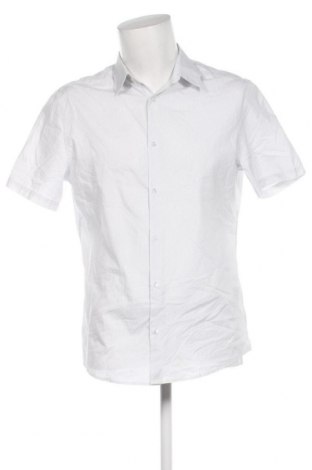 Мъжка риза H&M, Размер L, Цвят Бял, Цена 17,40 лв.