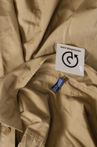 Herrenhemd H&M Divided, Größe M, Farbe Beige, Preis 6,05 €