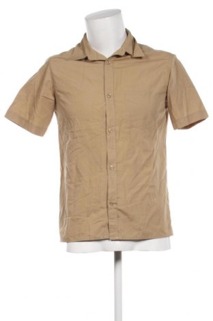 Ανδρικό πουκάμισο H&M Divided, Μέγεθος M, Χρώμα  Μπέζ, Τιμή 3,23 €