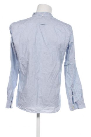 Мъжка риза H&M L.O.G.G., Размер L, Цвят Син, Цена 9,28 лв.