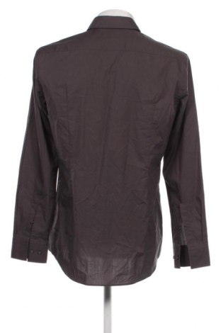 Ανδρικό πουκάμισο Hugo Boss, Μέγεθος L, Χρώμα Γκρί, Τιμή 128,15 €