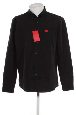 Herrenhemd Hugo Boss, Größe XXL, Farbe Schwarz, Preis 99,50 €