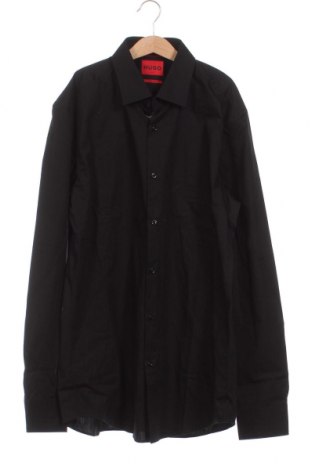 Ανδρικό πουκάμισο Hugo Boss, Μέγεθος M, Χρώμα Μαύρο, Τιμή 82,06 €