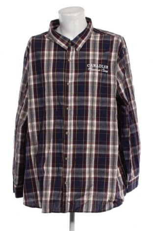 Ανδρικό πουκάμισο Identic, Μέγεθος 5XL, Χρώμα Πολύχρωμο, Τιμή 14,71 €