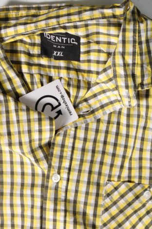 Ανδρικό πουκάμισο Identic, Μέγεθος XXL, Χρώμα Κίτρινο, Τιμή 6,64 €