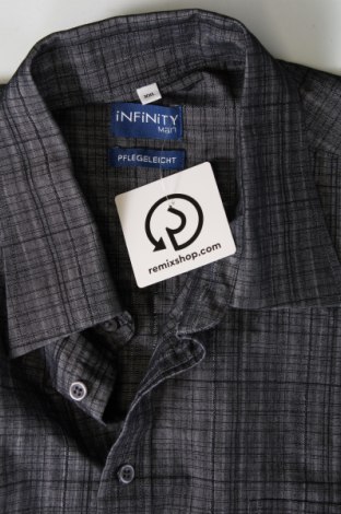 Мъжка риза Infinity, Размер XXL, Цвят Сив, Цена 15,66 лв.