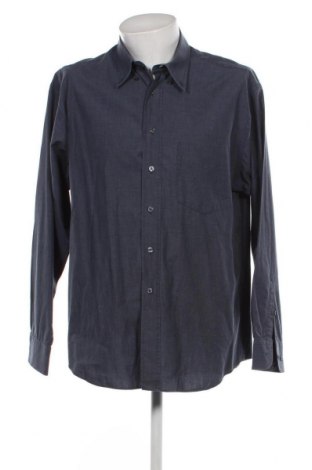 Ανδρικό πουκάμισο J-Cube, Μέγεθος XL, Χρώμα Μπλέ, Τιμή 12,00 €
