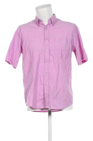 Ανδρικό πουκάμισο J&j, Μέγεθος L, Χρώμα Ρόζ , Τιμή 6,28 €