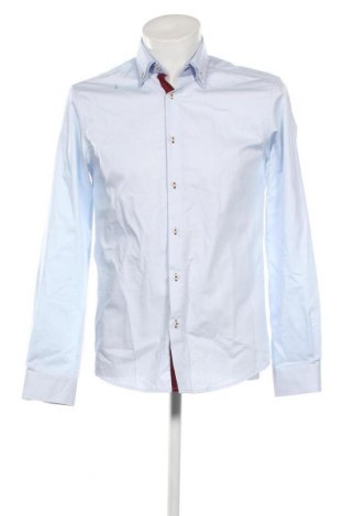 Ανδρικό πουκάμισο Jack & Jones PREMIUM, Μέγεθος M, Χρώμα Μπλέ, Τιμή 6,68 €