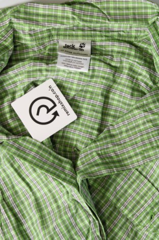 Herrenhemd Jack Wolfskin, Größe XL, Farbe Grün, Preis 20,11 €