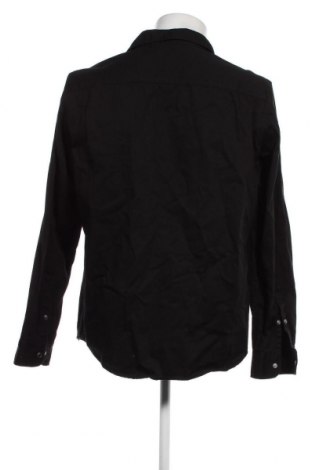 Мъжка риза Jean Pascale, Размер L, Цвят Черен, Цена 29,00 лв.