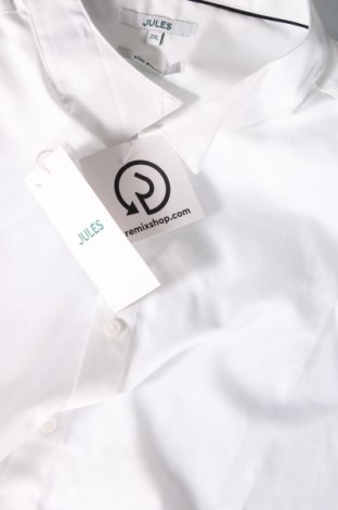 Ανδρικό πουκάμισο Jules, Μέγεθος XXL, Χρώμα Λευκό, Τιμή 17,55 €