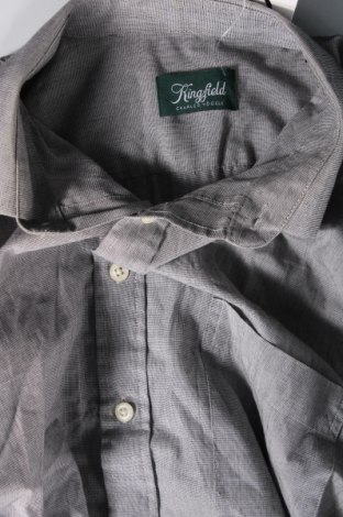 Herrenhemd Kingfield, Größe M, Farbe Grau, Preis 3,63 €
