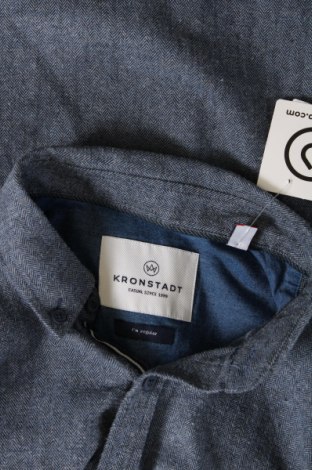 Мъжка риза Kronstadt, Размер M, Цвят Син, Цена 5,98 лв.