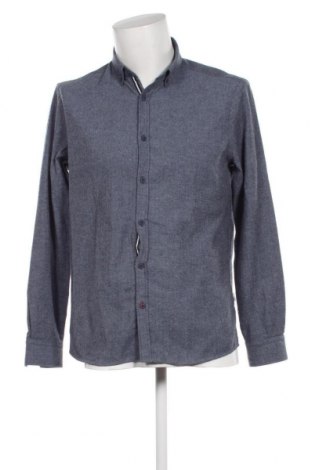Ανδρικό πουκάμισο Kronstadt, Μέγεθος M, Χρώμα Μπλέ, Τιμή 4,65 €