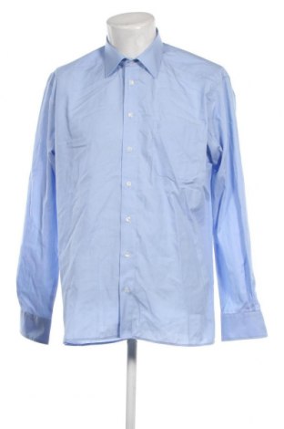Ανδρικό πουκάμισο Leonardo, Μέγεθος L, Χρώμα Μπλέ, Τιμή 6,64 €