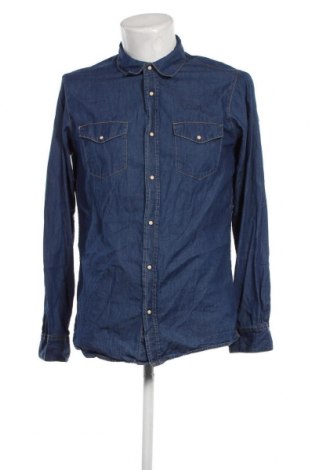 Ανδρικό πουκάμισο Livergy, Μέγεθος M, Χρώμα Μπλέ, Τιμή 9,15 €