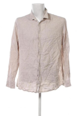 Ανδρικό πουκάμισο Livergy, Μέγεθος XXL, Χρώμα  Μπέζ, Τιμή 10,76 €