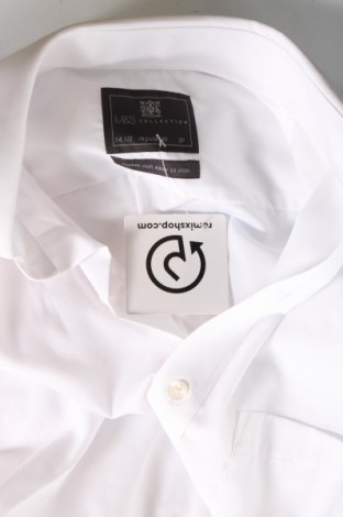 Herrenhemd Marks & Spencer, Größe S, Farbe Weiß, Preis 13,92 €