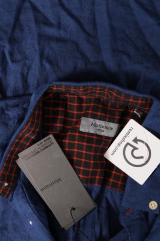 Ανδρικό πουκάμισο Matinique, Μέγεθος L, Χρώμα Μπλέ, Τιμή 61,20 €