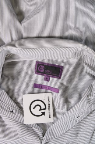 Ανδρικό πουκάμισο Next, Μέγεθος M, Χρώμα Γκρί, Τιμή 5,94 €
