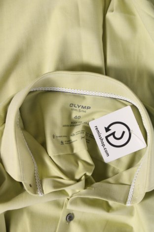 Herrenhemd Olymp, Größe M, Farbe Grün, Preis 20,51 €