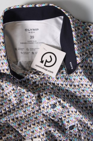 Мъжка риза Olymp, Размер M, Цвят Многоцветен, Цена 39,78 лв.