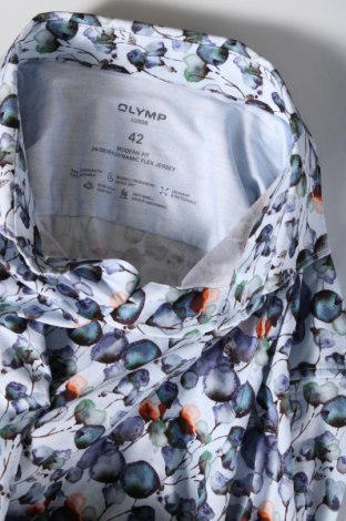 Ανδρικό πουκάμισο Olymp, Μέγεθος L, Χρώμα Πολύχρωμο, Τιμή 22,31 €
