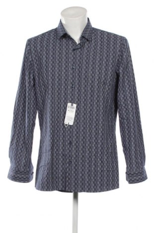 Ανδρικό πουκάμισο Olymp, Μέγεθος XL, Χρώμα Μπλέ, Τιμή 17,49 €
