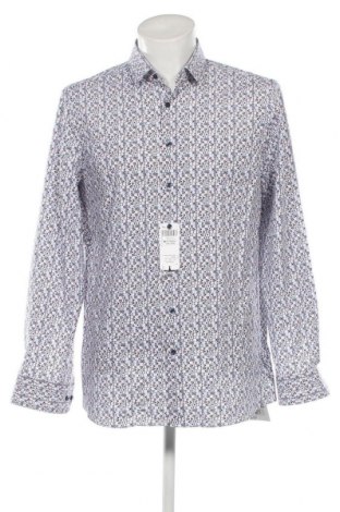 Ανδρικό πουκάμισο Olymp, Μέγεθος XL, Χρώμα Πολύχρωμο, Τιμή 20,51 €