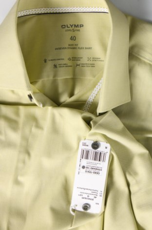 Herrenhemd Olymp, Größe M, Farbe Grün, Preis 17,49 €