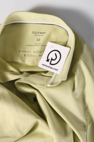 Herrenhemd Olymp, Größe M, Farbe Grün, Preis € 9,05
