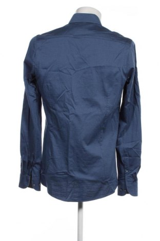 Ανδρικό πουκάμισο Olymp, Μέγεθος M, Χρώμα Μπλέ, Τιμή 20,03 €