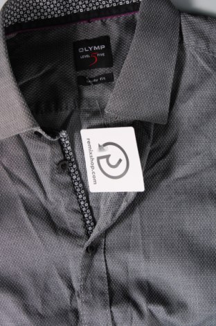 Мъжка риза Olymp, Размер M, Цвят Сив, Цена 21,14 лв.