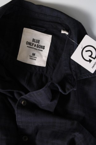 Ανδρικό πουκάμισο Only & Sons, Μέγεθος M, Χρώμα Πολύχρωμο, Τιμή 9,25 €