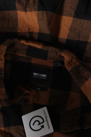 Ανδρικό πουκάμισο Only & Sons, Μέγεθος XL, Χρώμα Πολύχρωμο, Τιμή 11,38 €