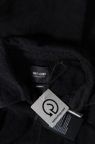 Pánska košeľa  Only & Sons, Veľkosť L, Farba Čierna, Cena  9,72 €