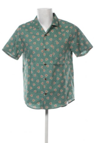 Мъжка риза Outerknown, Размер M, Цвят Зелен, Цена 54,40 лв.