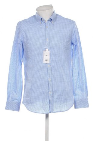 Ανδρικό πουκάμισο Oviesse, Μέγεθος L, Χρώμα Μπλέ, Τιμή 23,00 €