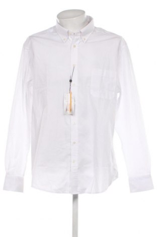 Ανδρικό πουκάμισο Oviesse, Μέγεθος XXL, Χρώμα Λευκό, Τιμή 17,31 €