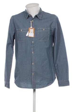Ανδρικό πουκάμισο Oviesse, Μέγεθος L, Χρώμα Μπλέ, Τιμή 12,80 €
