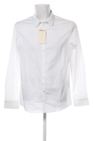 Мъжка риза Pier One, Размер L, Цвят Бял, Цена 46,00 лв.