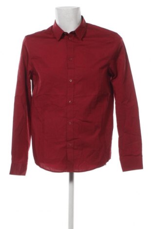 Мъжка риза Pier One, Размер M, Цвят Червен, Цена 46,00 лв.