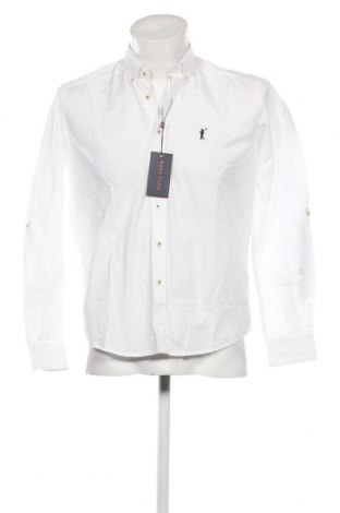 Мъжка риза Polo Club, Размер S, Цвят Бял, Цена 63,18 лв.